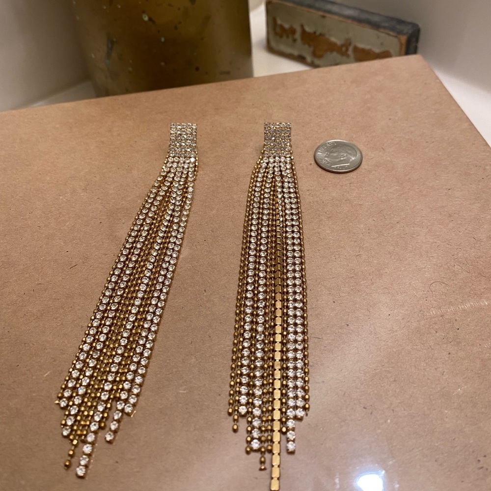 Silver & Gold Dangle Earrings